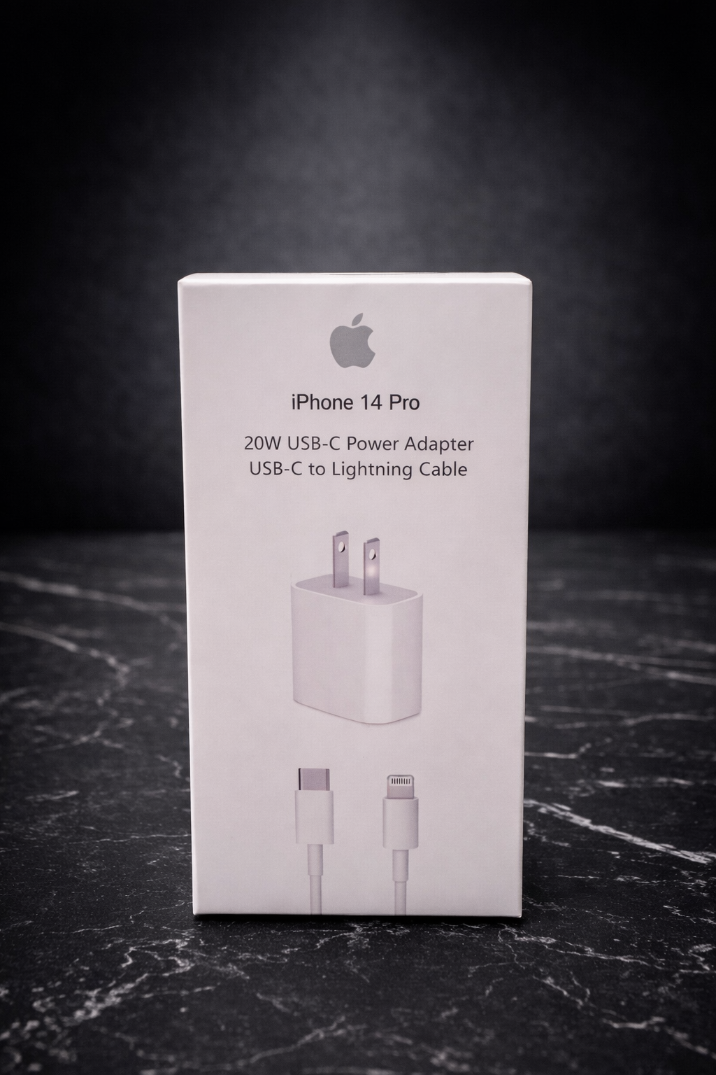 Cargador Apple 20W USB-C con Cable USB-C a Lightning