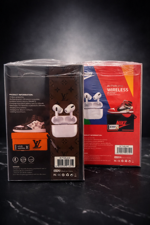 AirPods Pro 2 Edición Sneakers – Estuche Coleccionable Inspirado en Tenis